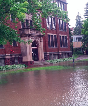 Flooded Campus