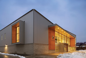 add vivid color to both the exterior and interior of campus buildings