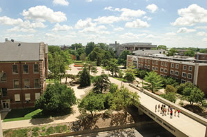 campus landscape and grounds