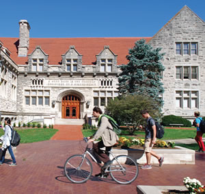 Indiana University historic building Old Crescent