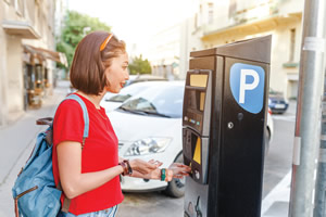 parking payment station