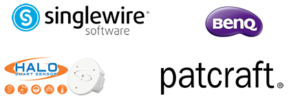Singlewire, BenQ, HALO, Patcraft