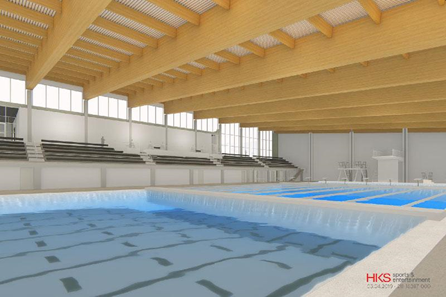 Virginia Military Institute Aquatic Center pool