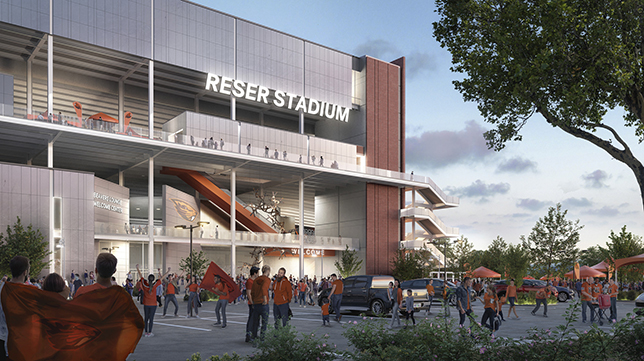 OSU Reser Stadium Rendering