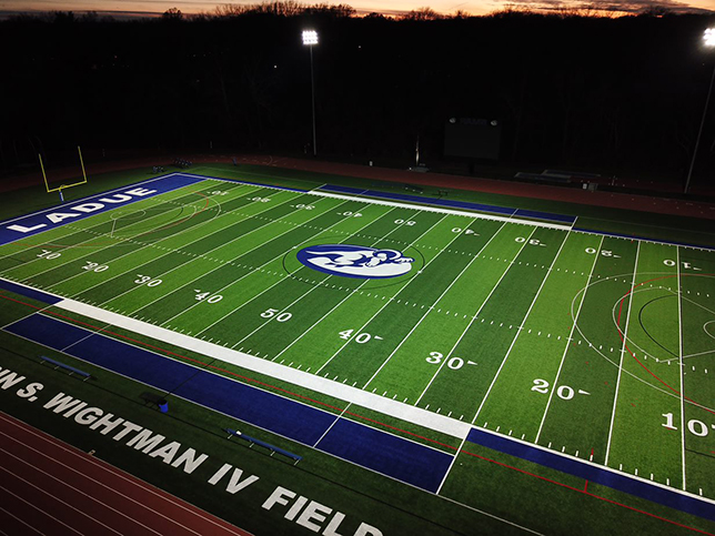 Ladue Horton Watkins High School athletic field