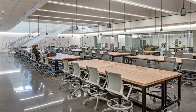 UNL Kiewit Hall "The Design Hub"