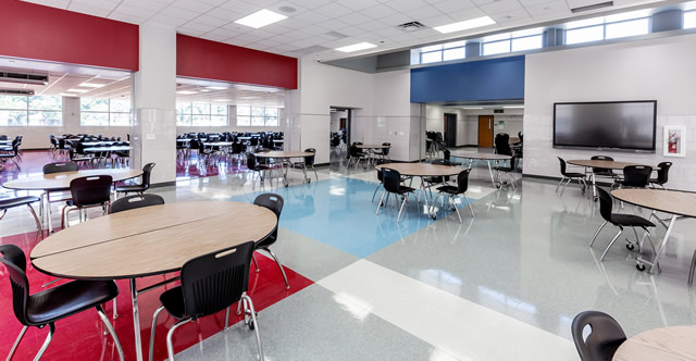Irma Marsh Middle School interior