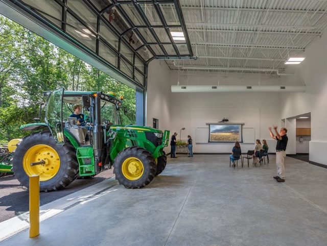 Kreher Agriculture Center tractor garage