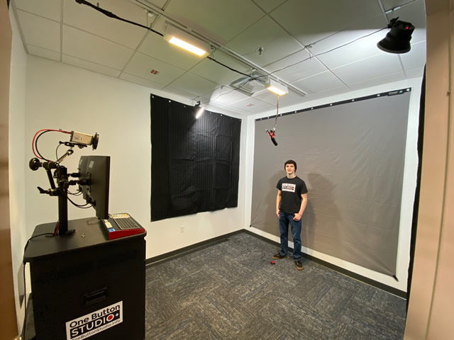 One Button Studio Plus recording room