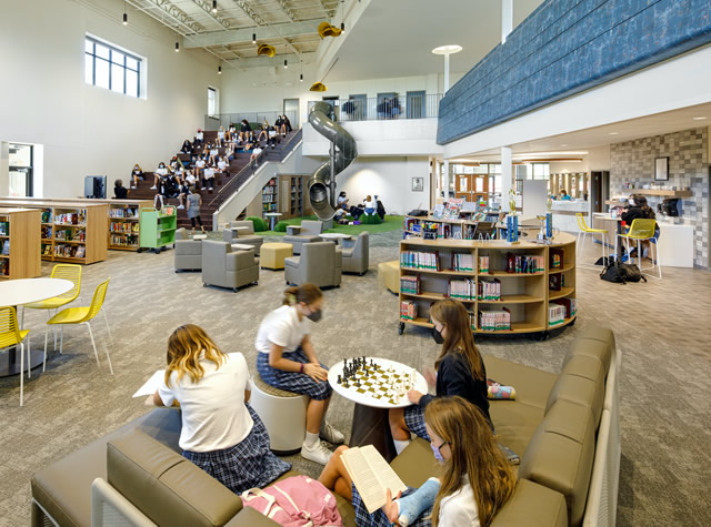 Ann Richards School for Young Women Leaders library