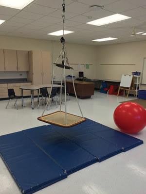 Swing for special needs learning environment