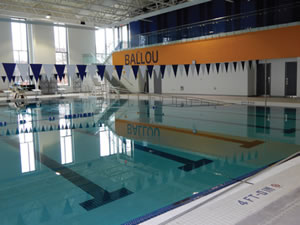 high school indoor pool