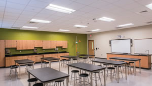 classroom lighting