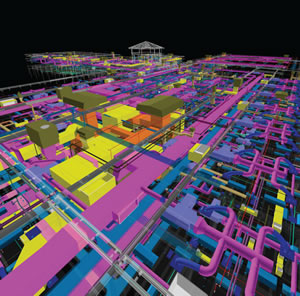 Solving Construction and Operating Problems With BIM -- Spaces4Learning