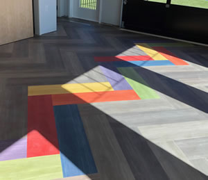 colorful floor
