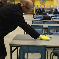 outsourcing school janitorial services