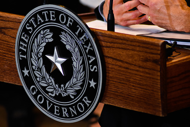 State of Texas Governor Seal