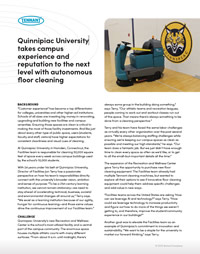 Quinnipiac University takes campus experience and reputation to the next level with autonomous floor cleaning