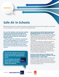 Safe Air in Schools