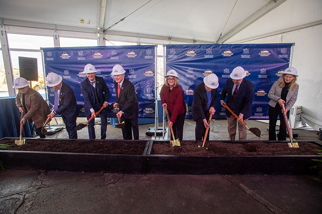 Kent State University Crawford Hall groundbreaking
