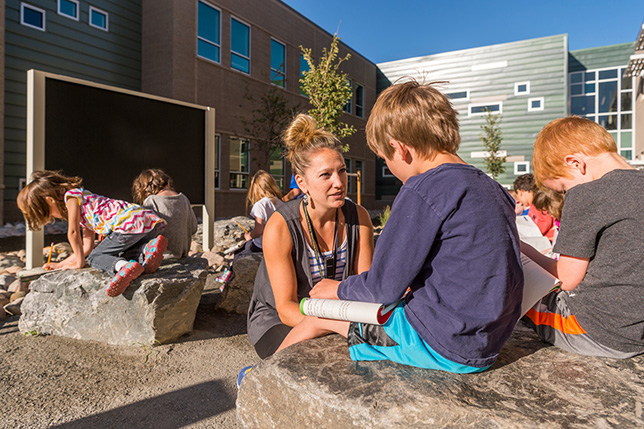 Three Creeks K8 Outdoor Learning Space