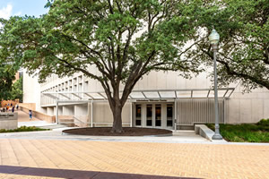 University of Texas at Austin Texas Welcome Center entrance
