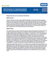 Best Practices for Integrating Mobile into the Access Control Architecture