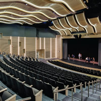 Flexible auditorium space