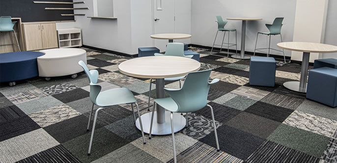 student union seating area