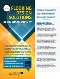 Flooring Design Solutions in the Era of COVID-19