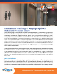 Smart Sensor Technology Is Keeping Single-Use Bathrooms in Schools Secure